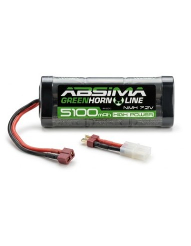 Bateria NiMH 7.2V 5100 (T-Plug + Tamiya Adaptor)