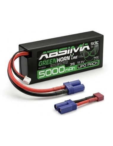 Bateria Greenhorn LiPo 3S/11 1V 50C 5000 HC (EC5/T-Plug)