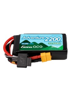 Gens ace G-Tech 2200mAh 4S1P 14.8V 60C Adventure RC coche Lipo Batería