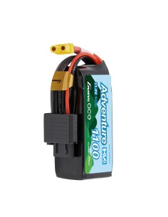 Gens ace Adventure G-Tech 1100mAh 3S1P 11.4V 60C Batería de alto voltaje Lipo XT30 2