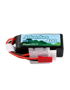 Gens ace 400mAh 3S 35C Lipo Batería con JST-RCY | Aventura | G-Tech