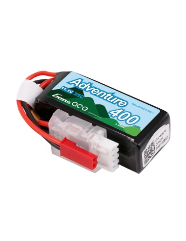 Gens ace 400mAh 3S 35C Lipo Batería con JST-RCY | Aventura | G-Tech