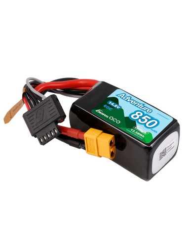 Gens ace G-Tech 850mAh 4S1P 14.8V 60C Adventure RC car Lipo Battery