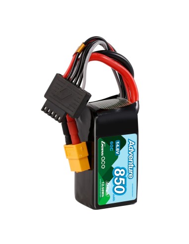 Gens ace G-Tech 850mAh 4S1P 14.8V 60C Adventure RC car Lipo Battery