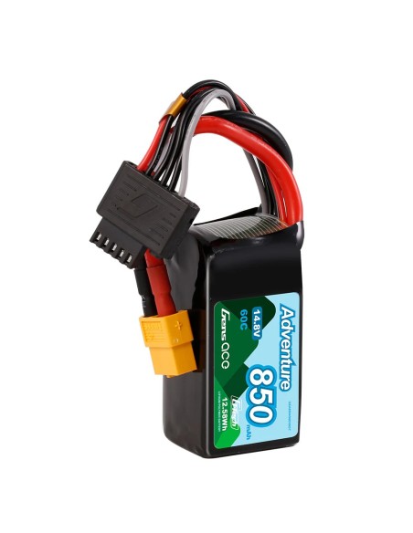 Gens ace G-Tech 850mAh 4S1P 14.8V 60C Adventure RC car Lipo Battery