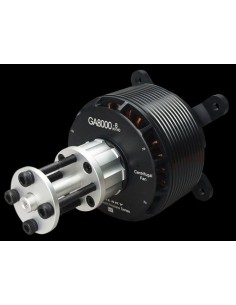 Motor Dualsky GA8000.8S de un eje 80-120CC (1140g, 160kv, 8200W) 2