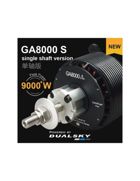 Motor Dualsky GA8000.9      KV 140, 1150g, 8000W