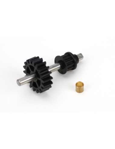 Tail Drive Gear-Pulley Assembly: B450 B400 330X 330S