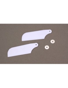 Tail Rotor Blade Set White: B450 330X 330S