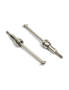 Maverick Steel Front Universal Driveshaft Set 2pcs