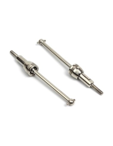 Maverick Steel Front Universal Driveshaft Set 2pcs