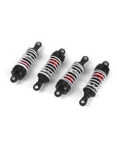 Maverick Aluminum Oil-Filled Shock Absorber Set Red/4pcs