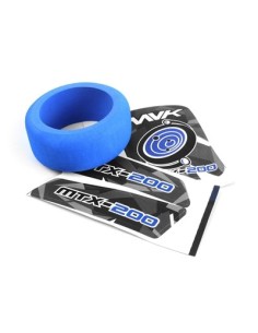 Maverick Transmitter Wheel Foam & Decals Blue
