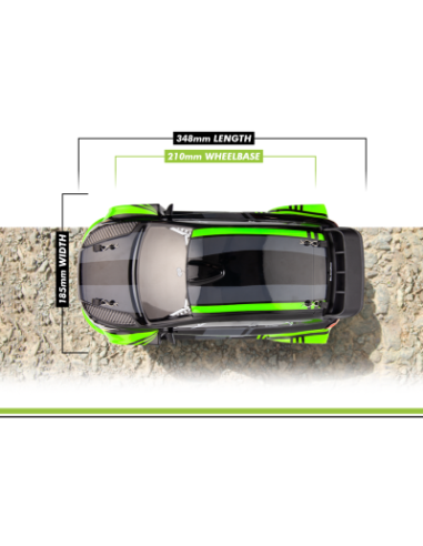 BLACKZON Vyper RX 1-16 4WD - Green