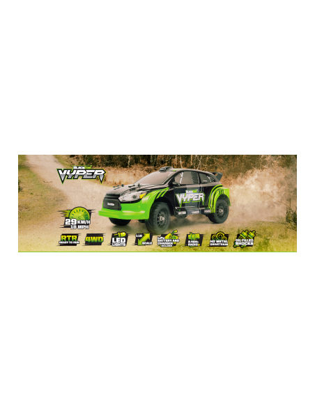 BLACKZON Vyper RX 1-16 4WD - Green