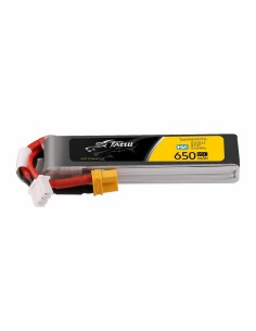 Batería Lipo Tattu 2s 650mAh 95C7.6V HV con conector XT30 de gran capacidad