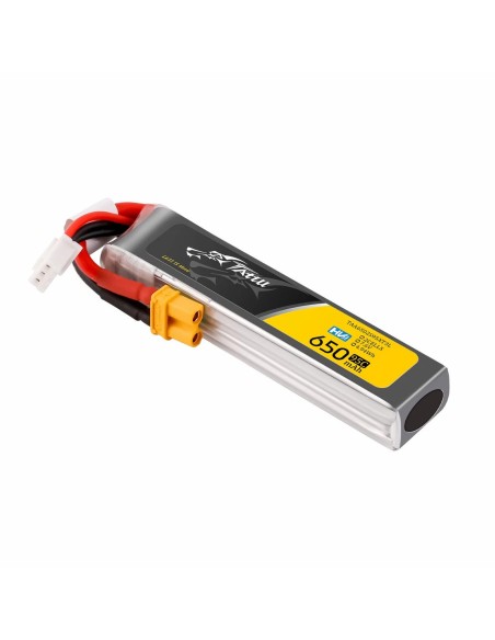 Batería Lipo Tattu 2s 650mAh 95C7.6V HV con conector XT30 de gran capacidad