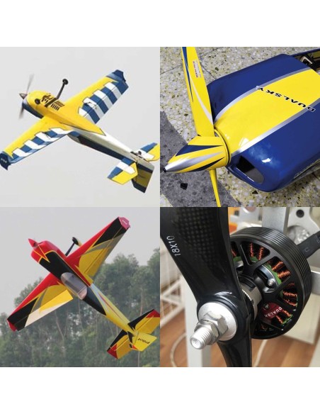 Motor Dualsky GA3500R.11 Racing Edition de 180 K/V y 3500 W