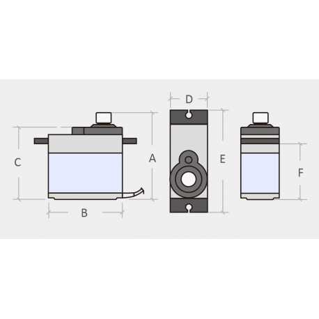 Servo Digital MG92B