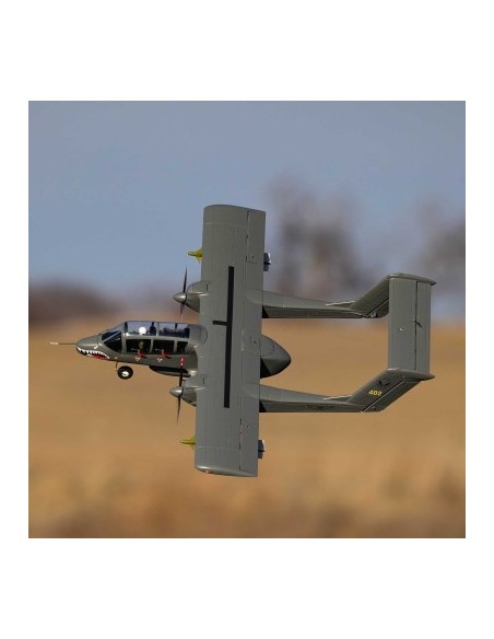 E-flite Micro OV-10 Bronco 645mm BNF Basic with AS3X and SAFE Select