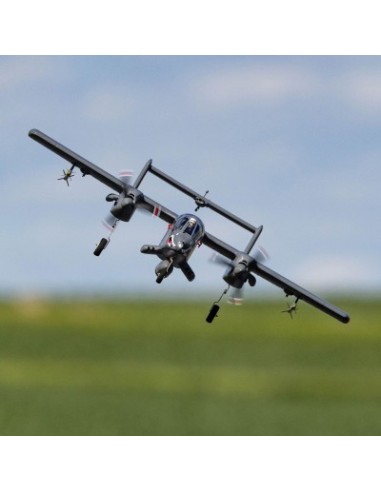 E-flite Micro OV-10 Bronco 645mm BNF Basic with AS3X and SAFE Select