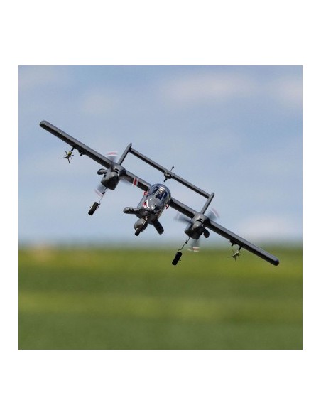 E-flite Micro OV-10 Bronco 645mm BNF Basic with AS3X and SAFE Select