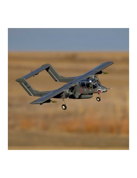 E-flite Micro OV-10 Bronco 645mm BNF Basic with AS3X and SAFE Select