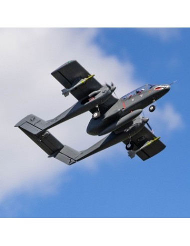 E-flite Micro OV-10 Bronco 645mm BNF Basic with AS3X and SAFE Select