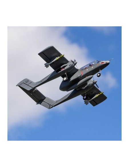 E-flite Micro OV-10 Bronco 645mm BNF Basic with AS3X and SAFE Select