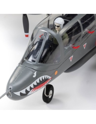 E-flite Micro OV-10 Bronco 645mm BNF Basic with AS3X and SAFE Select