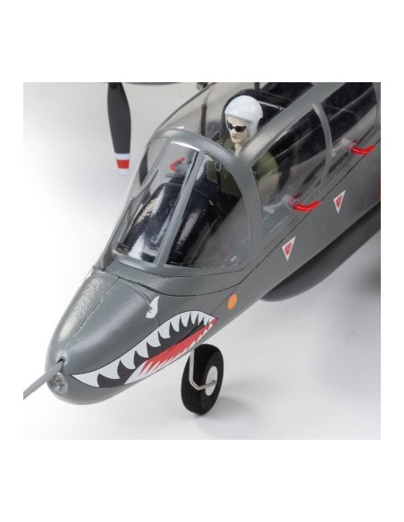 E-flite Micro OV-10 Bronco 645mm BNF Basic with AS3X and SAFE Select