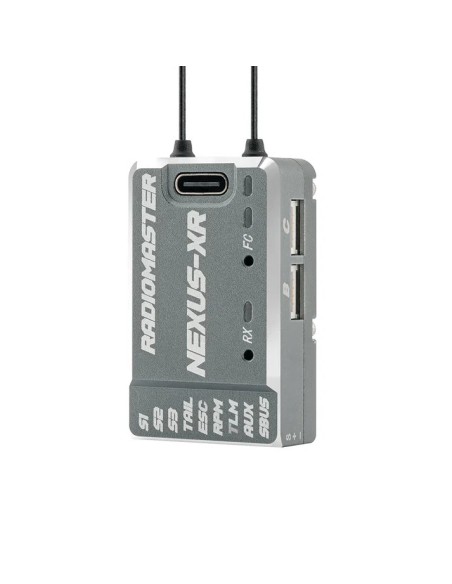 Sistema de control NEXUS-XR con receptor ExpressLRS integrado de 2,4 GHz