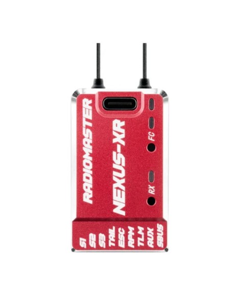 Sistema de control NEXUS-XR con receptor ExpressLRS integrado de 2,4 GHz