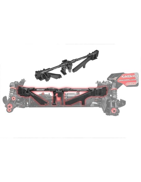 KAGAMA XP 6S - RTR - Rojo - Brushless Power 6S - Sin batería - Sin cargador