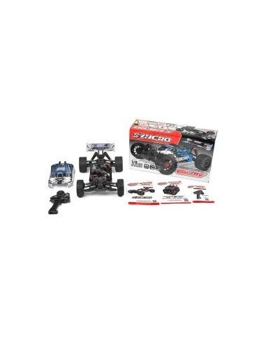 SYNCRO 2WD RTR - AZUL - BRUSHLESS 3-4S - SIN BATERIA - SIN CARGADOR