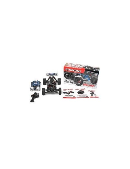 SYNCRO 2WD RTR - AZUL - BRUSHLESS 3-4S - SIN BATERIA - SIN CARGADOR