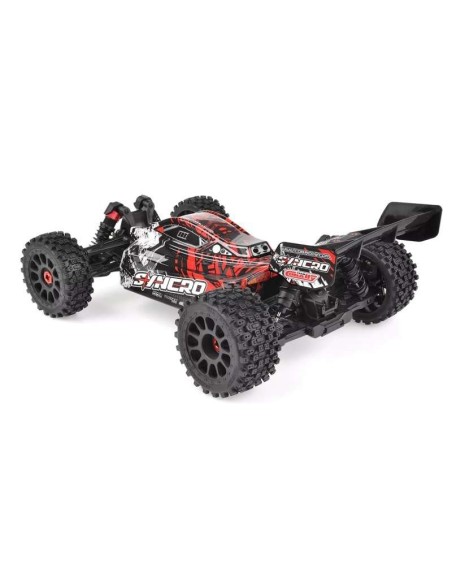 SYNCRO 2WD RTR - ROJO - BRUSHLESS 3-4S - SIN BATERIA - SIN CARGADOR