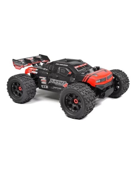 PUNISHER 4 RTR - ROJO - BRUSHLESS 4S - SIN BATERIA - SIN CARGADOR