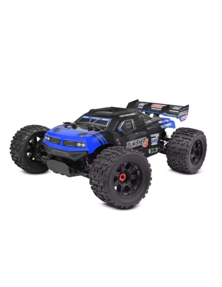 PUNISHER 4 RTR - AZUL - BRUSHLESS 4S - SIN BATERIA - SIN CARGADOR