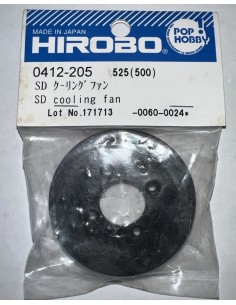 Ventilador de refrigeración Hirobo 0412-205 SD vintage para helicóptero RC Sceadu