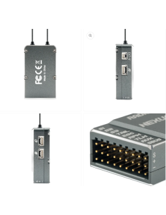 Sistema de control NEXUS-XR con receptor ExpressLRS integrado de 2,4 GHz. 2