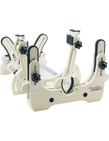 Multiherramienta Robbe Modellsport Ro-Spider con equilibrio de centro de gravedad y soporte para casco.