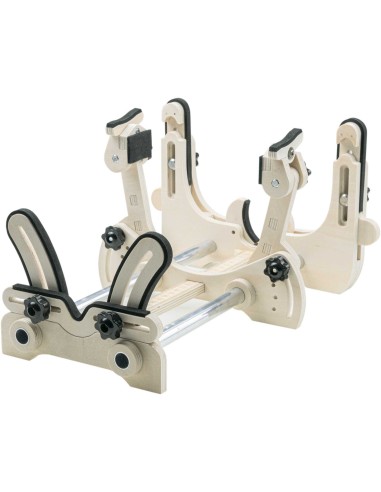 Multiherramienta Robbe Modellsport Ro-Spider con equilibrio de centro de gravedad y soporte para casco.