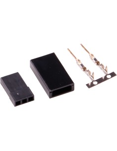 Conectores servo  FUTABA hembra, 10 unidades, enchufe dorado