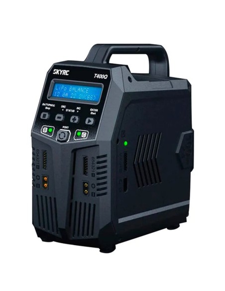 CARGADOR T400Q LIPO 1-6S 4X100W 240V AC SKYRC