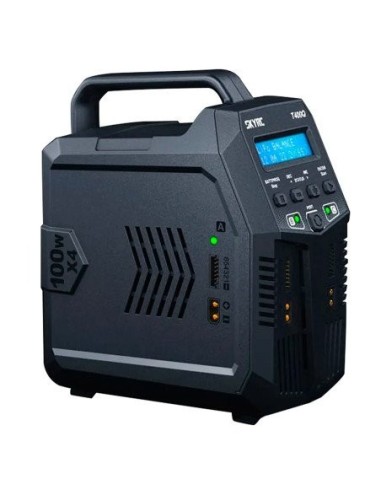 CARGADOR T400Q LIPO 1-6S 4X100W 240V AC SKYRC