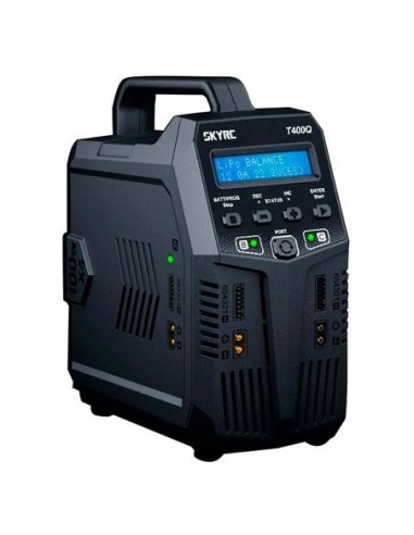 CARGADOR T400Q LIPO 1-6S 4X100W 240V AC SKYRC