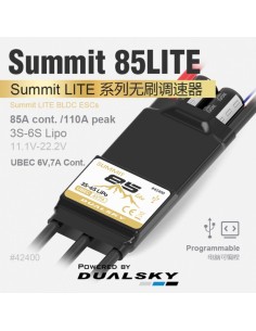 Controlador electrónico de velocidad (ESC) Dualsky Summit 85 Lite 2