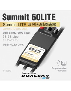 Controlador electrónico de velocidad Dualsky Summit 60Lite 2