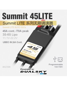 Controlador electrónico de velocidad (ESC) Dualsky Summit 45Lite 2
